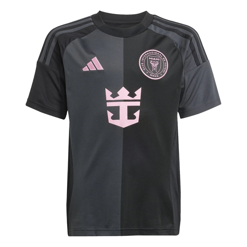 adidas Youth Inter Miami CF Away Jersey 25 26 Black