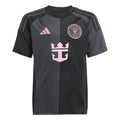 adidas Youth Inter Miami CF Away Jersey 25 26 Black