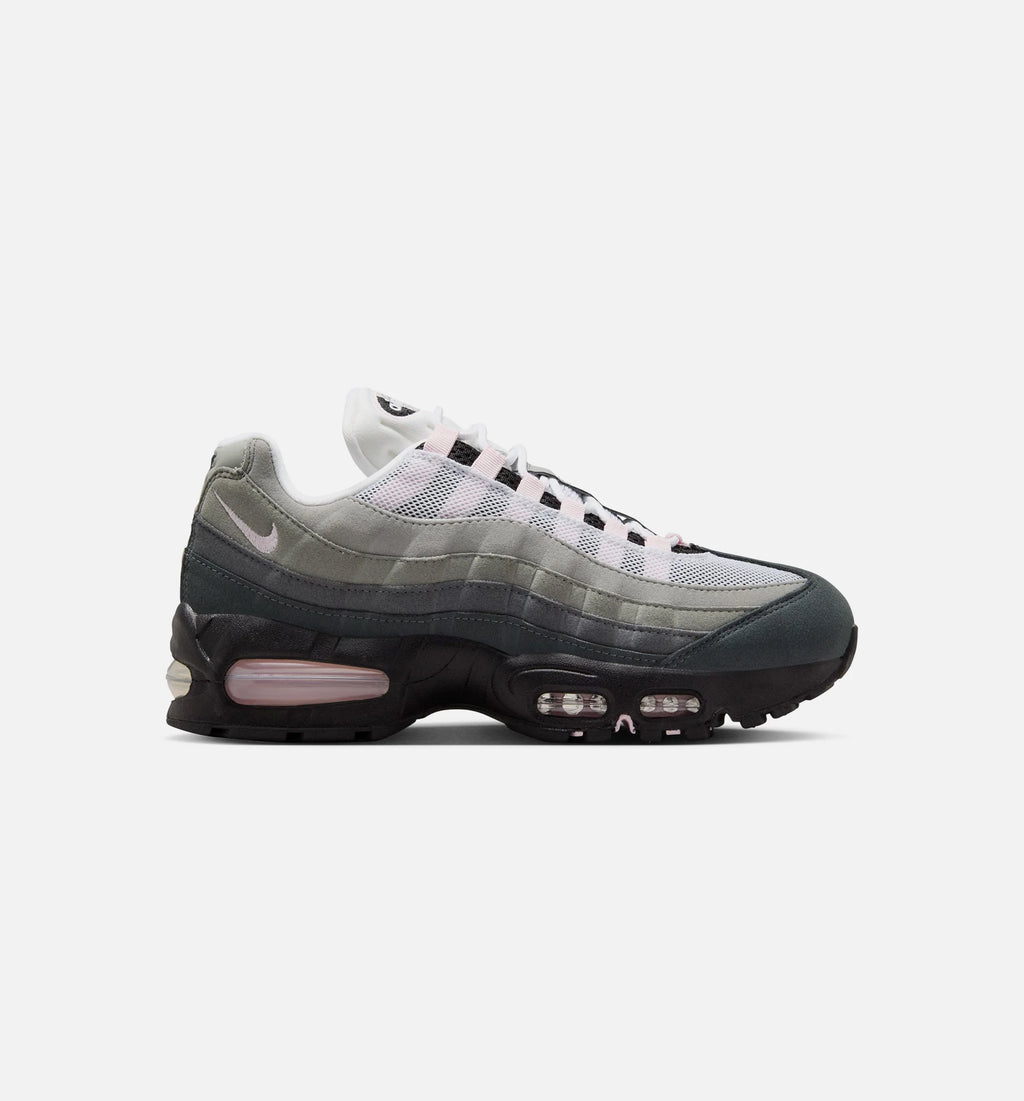 Air Max 95 Pink Foam Womens Lifestyle Shoe Black Pink Foam White Reflective Silver