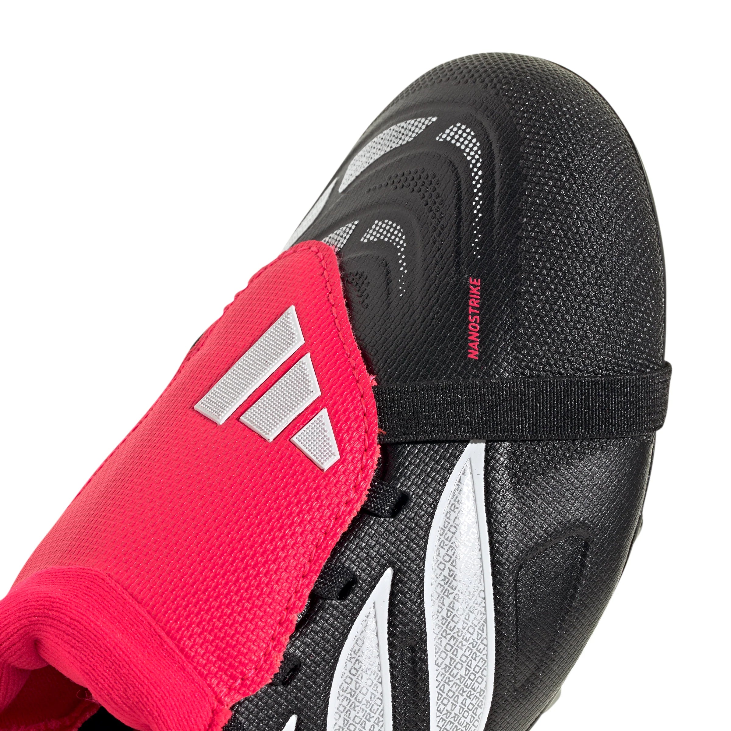 adidas Predator League Fold Over Tongue FG Firm Ground Youth Soccer Cleats Black White