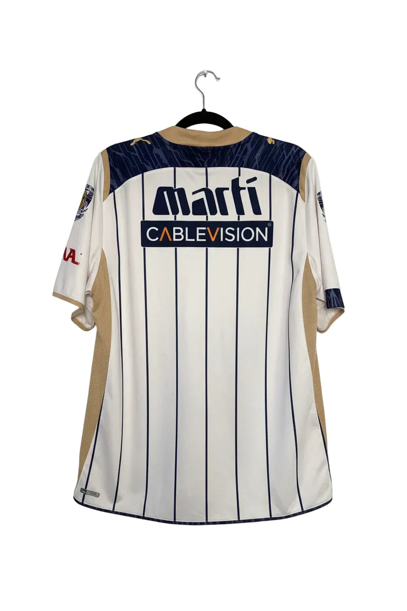 PUMA Pumas Home Jersey 09 2010 White Gold Navy