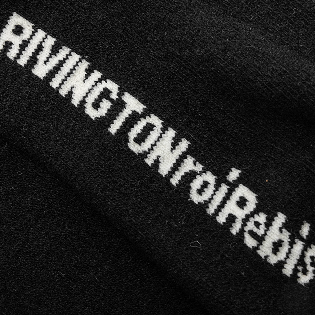 123 Socks Black White