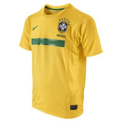 Nike Brazil Home Boys Jersey 2011 Ma