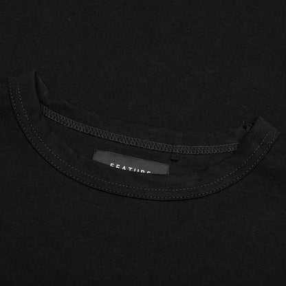 Jersey Braque Pocket Tee Black