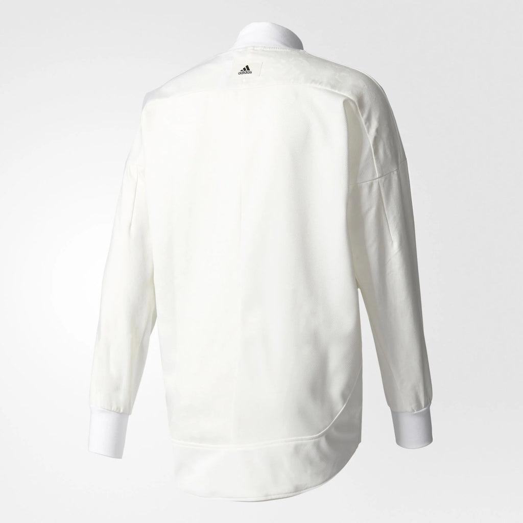 Coach Jacket Mens White Black
