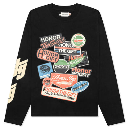 Fuel L S Tee Black