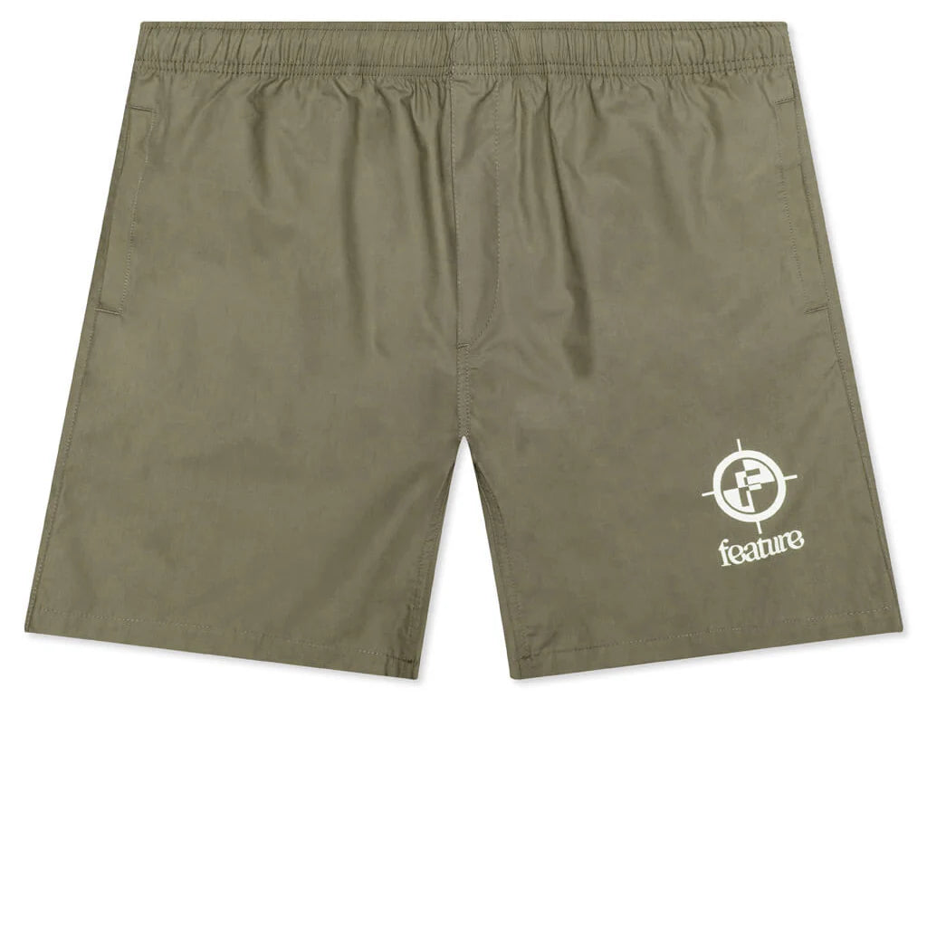 Crosshair Short Washed Olive