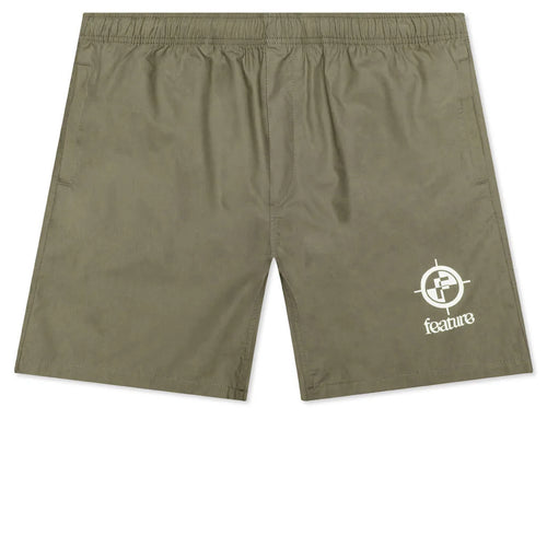 Crosshair Short Washed Olive