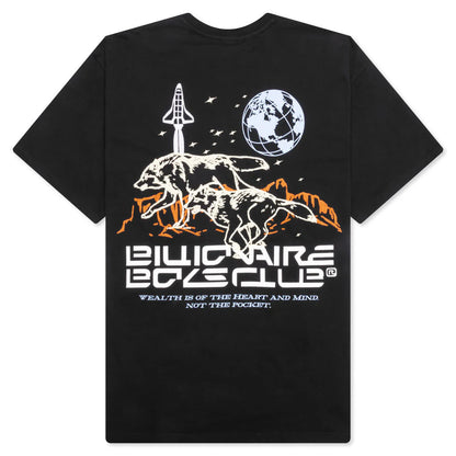 BB Wolves S S Knit Oversized Fit Black