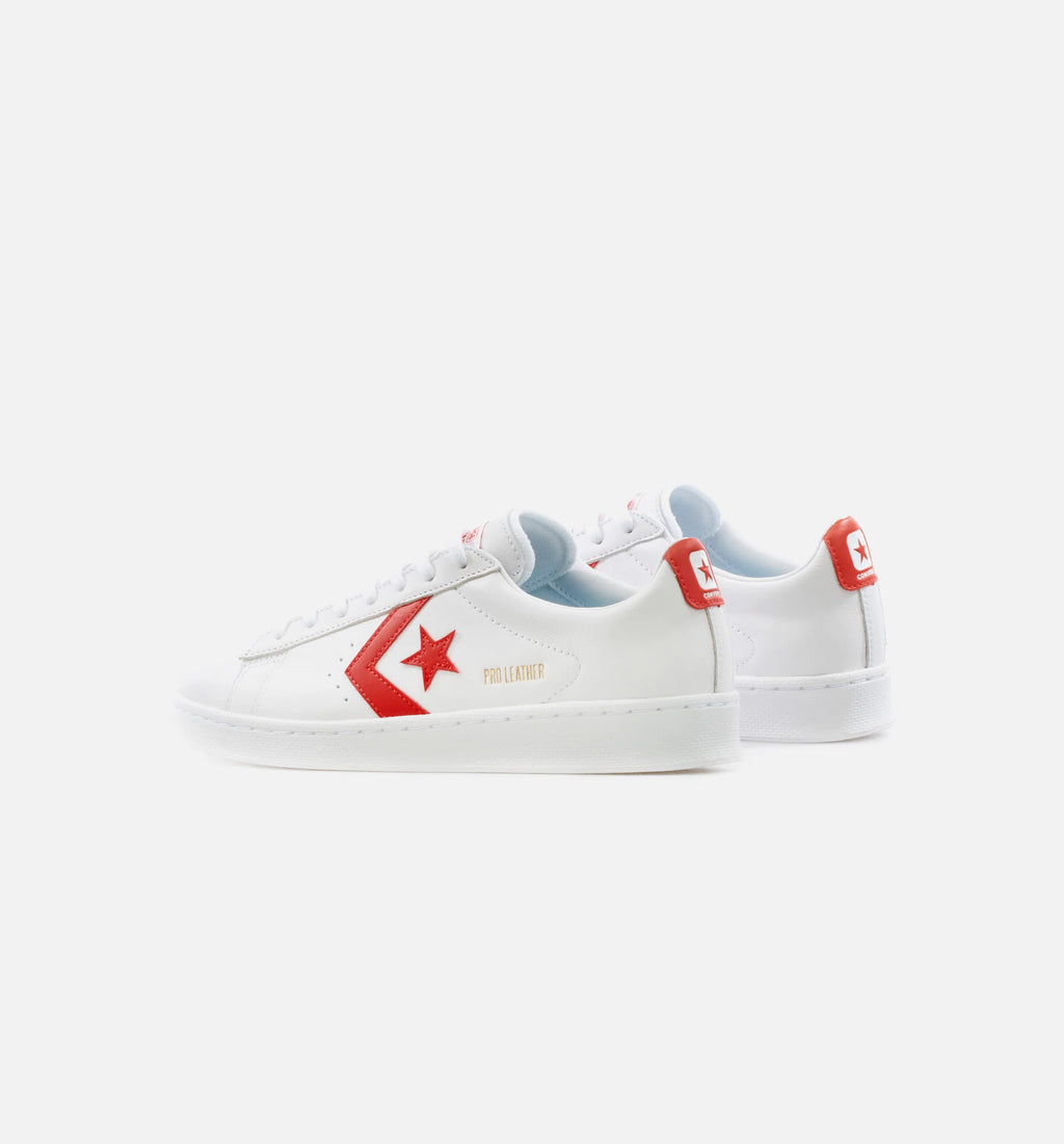 Pro Leather Color Pop Mens Lifestyle Shoe White Orange