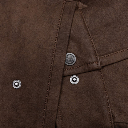 Aged Jacket Brown