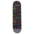 Neon Camo Skateboard Black