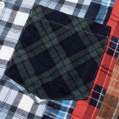 7 Cuts Flannel Shirt Assorted
