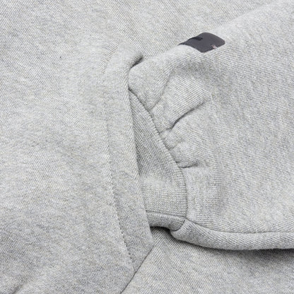 Kids Fleece Zip Up Hoodie Concrete Heather