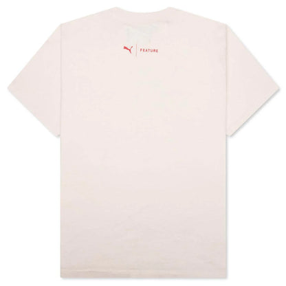 Puma x Feature Racing Tee Cannoli Cream