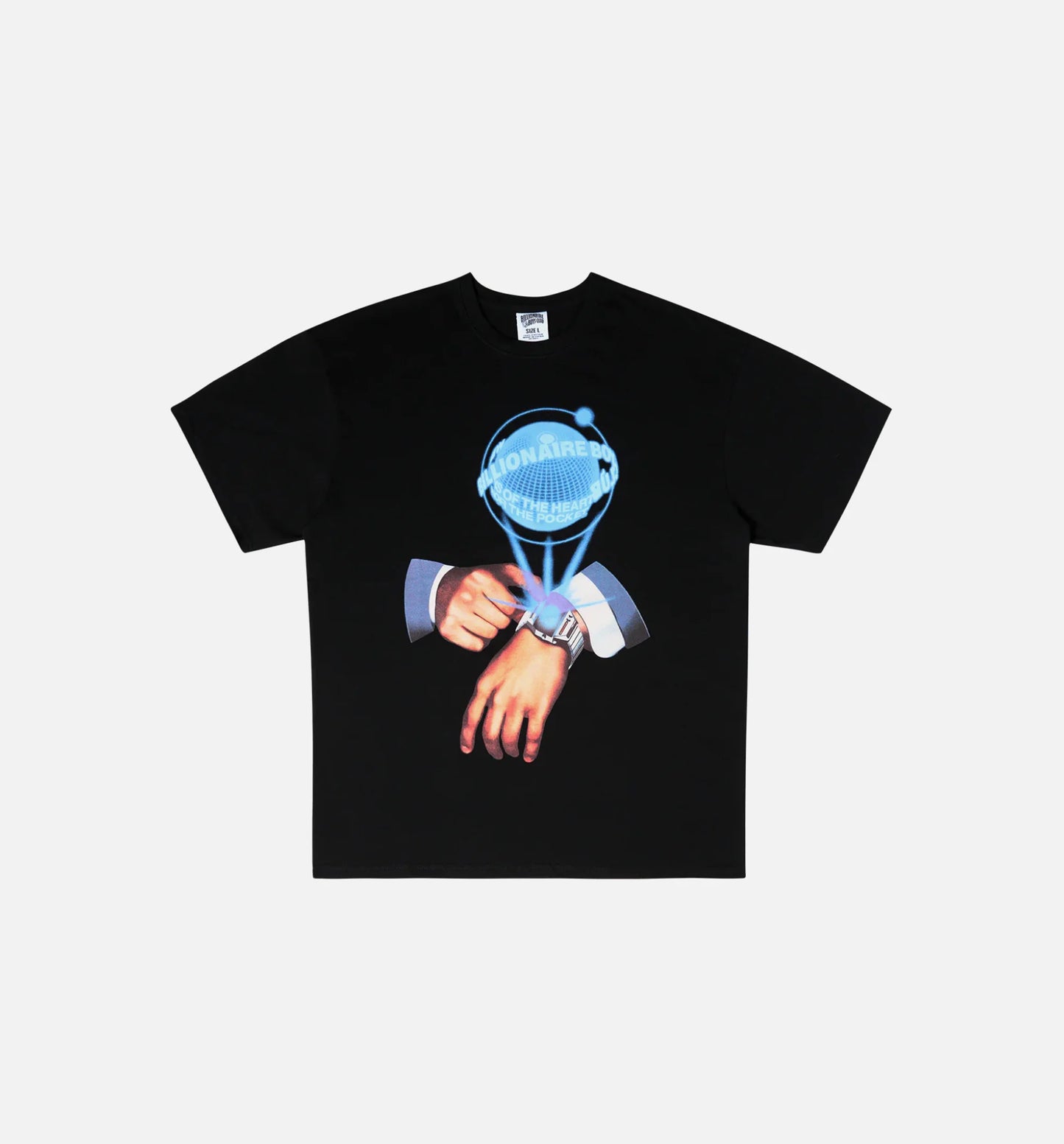 Holly Mens Short Sleeve Shirt Black