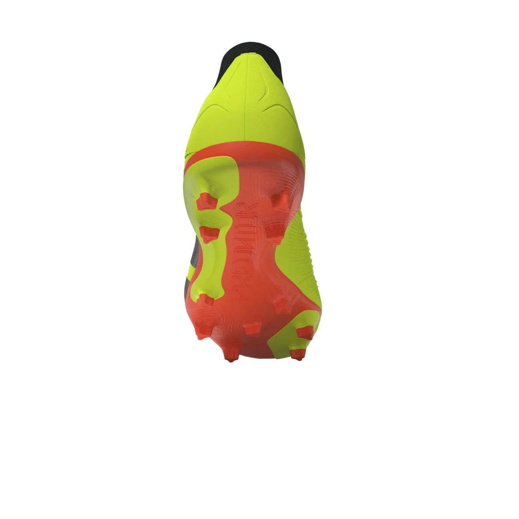 adidas Predator League Sock FG Firm Ground Soccer Cleats Team Solar Yellow Core Black