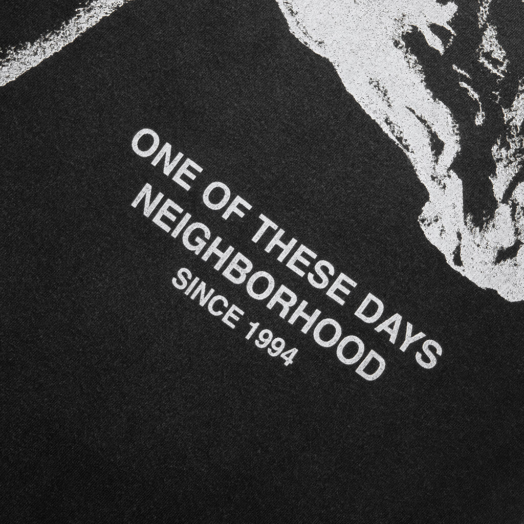 Neighborhood x One of These Days S S Crewneck Tee Black