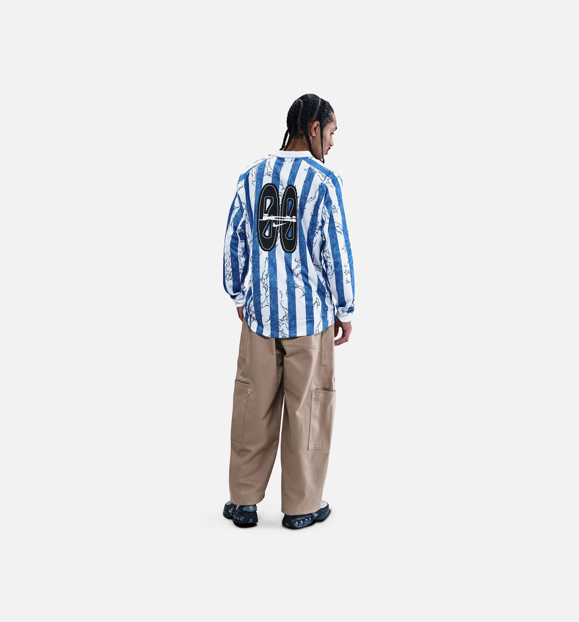 NSW Air Mens Long Sleeve Jersey Blue White