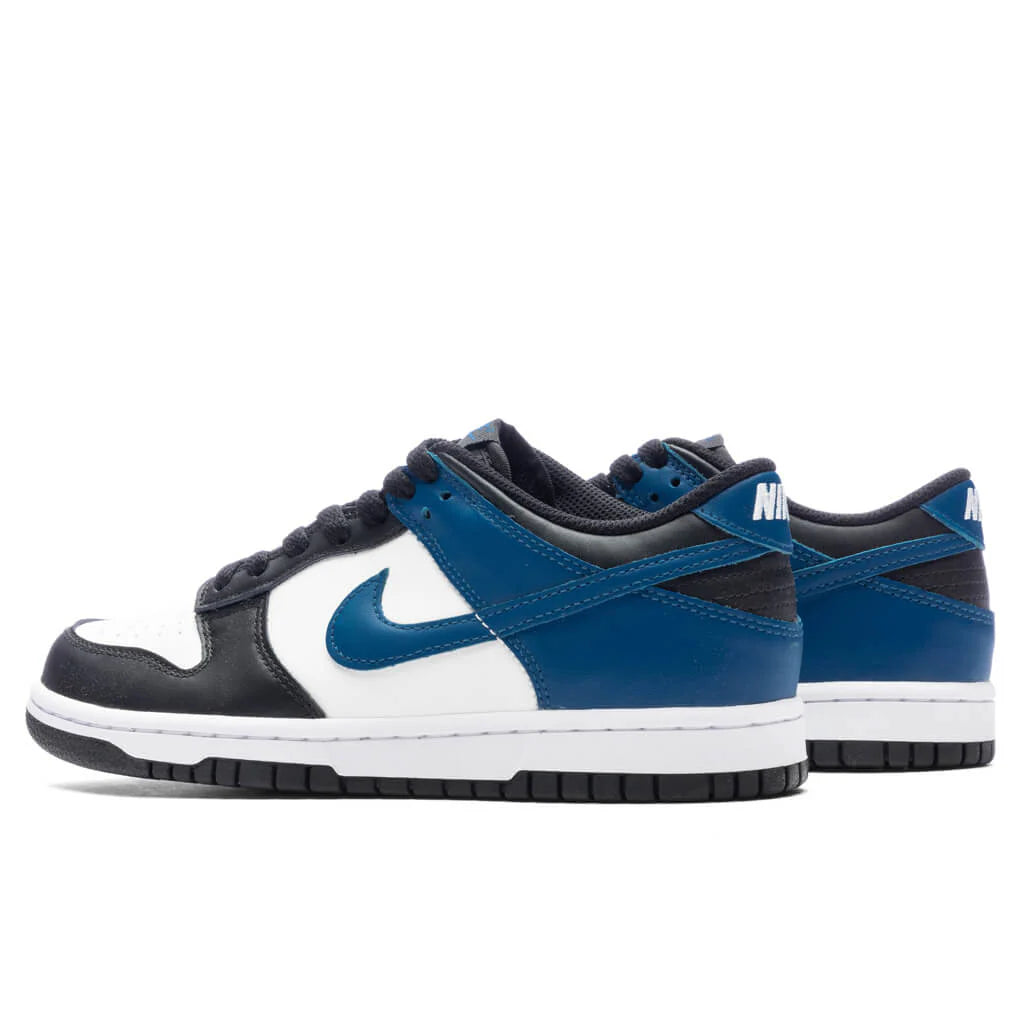 Dunk Low GS Summit White Industrial Blue Black