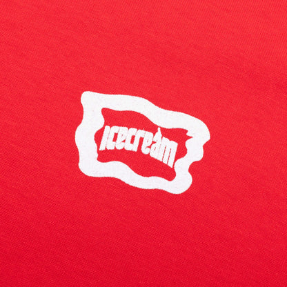 Feature x Icecream Rings Short Sleeve Tee Tomato Red