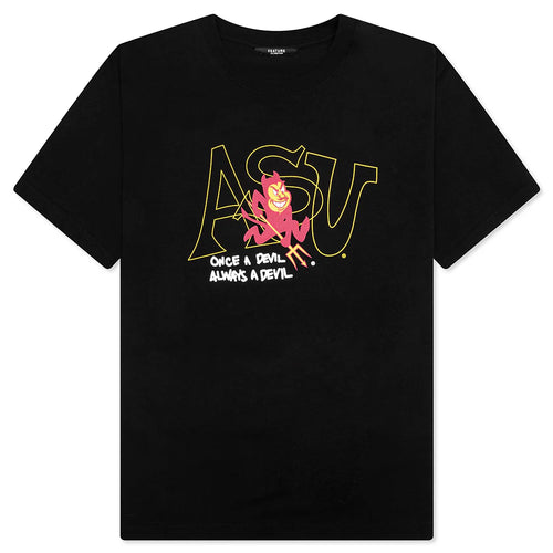 Feature x ASU Fork Em Devils Tee Black