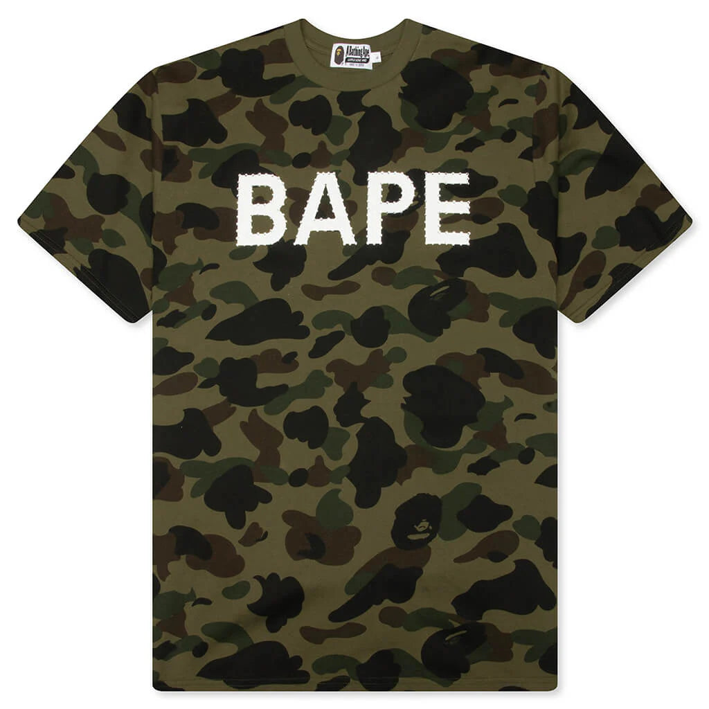 1st Camo BAPE Rhinestone Tee Green