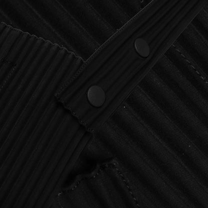 Short Strap Pocket Bag Black