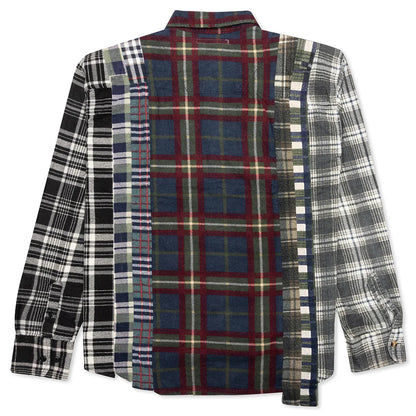 7 Cuts Flannel Shirt Assorted