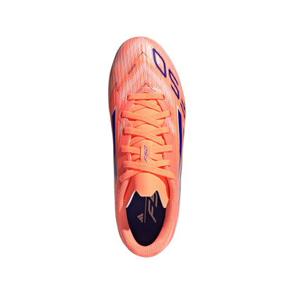adidas F50 League FG MG Youth Soccer Cleats Orange Blue White