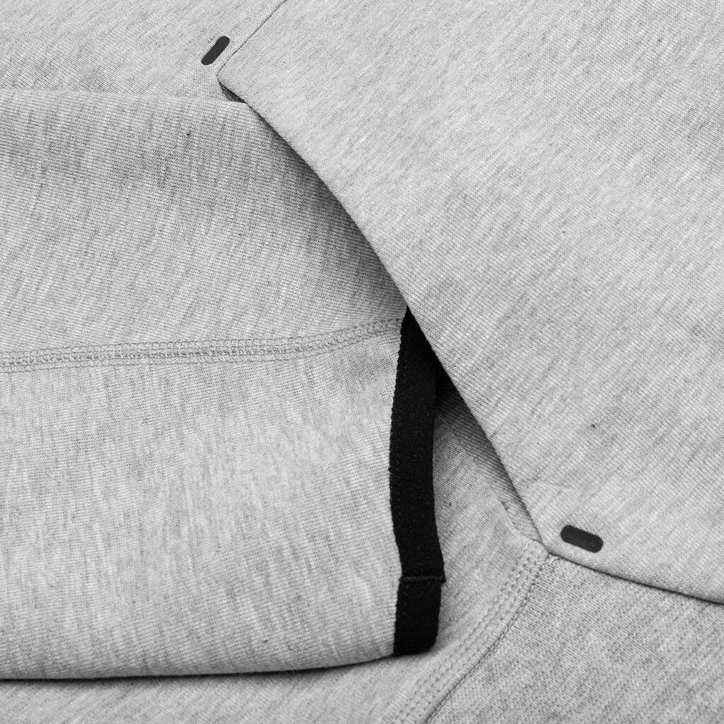 Tech Fleece Crew Dark Grey Heather Black