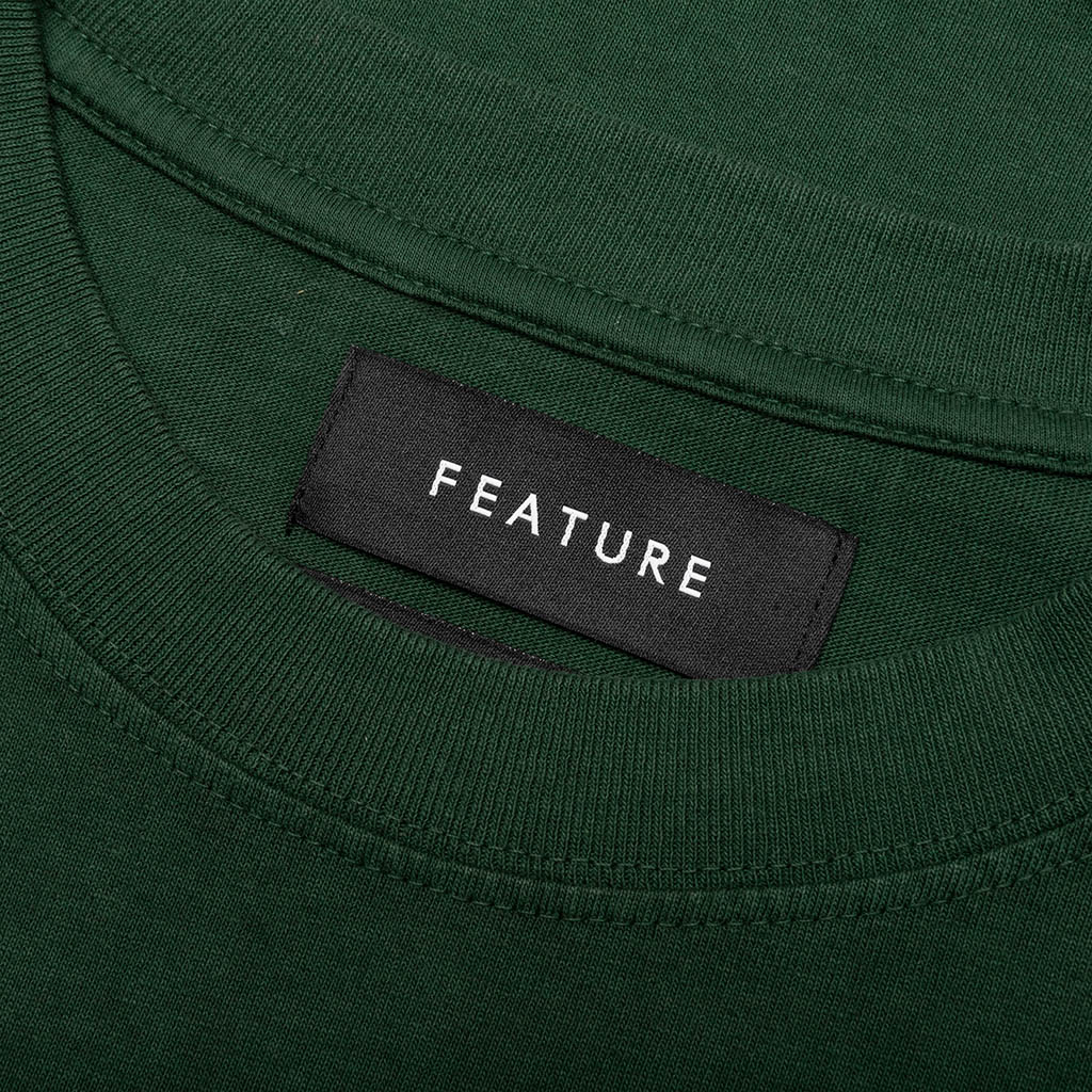 Fea Tendo L S Tee Dark Green