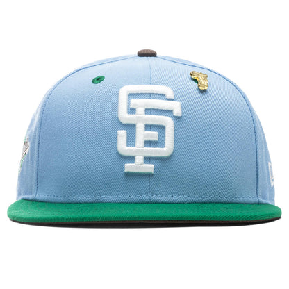 Feature x New Era Earth San Francisco Giants Fitted Birdseye Blue Kelly Green