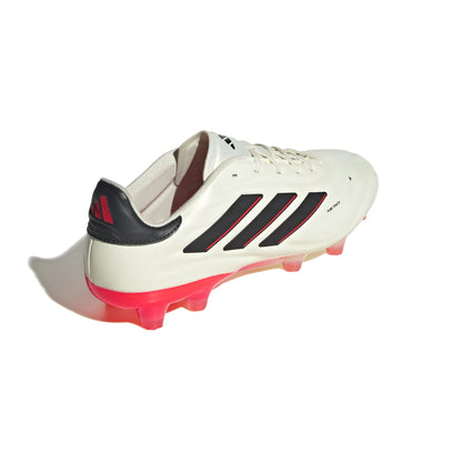 adidas Copa Pure 2 Elite FG Firm Ground Soccer Cleats Ivory Black Solar Red
