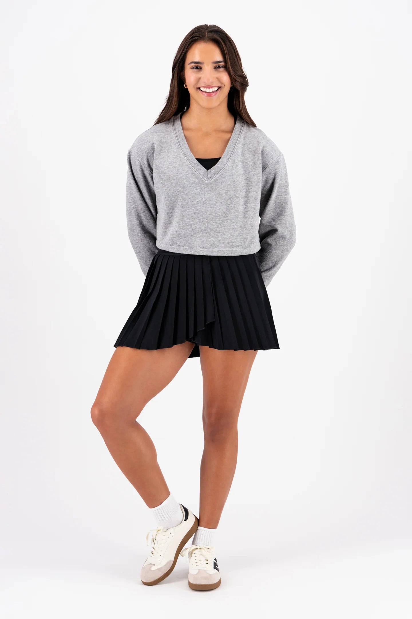 V Neck Sweatshirt