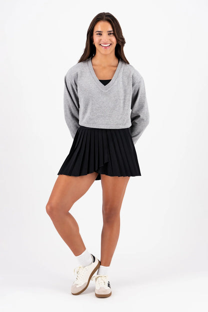 V Neck Sweatshirt