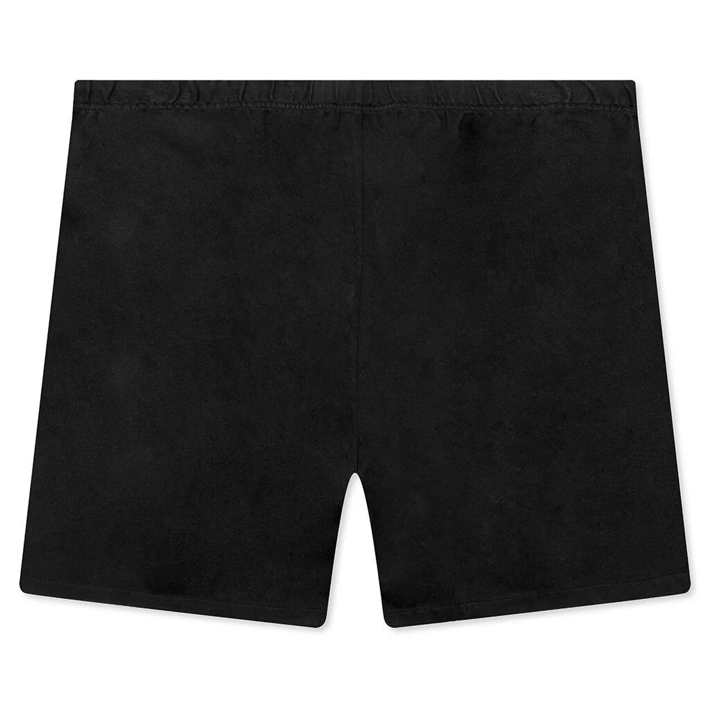 Heavy Fleece Soccer Short Black