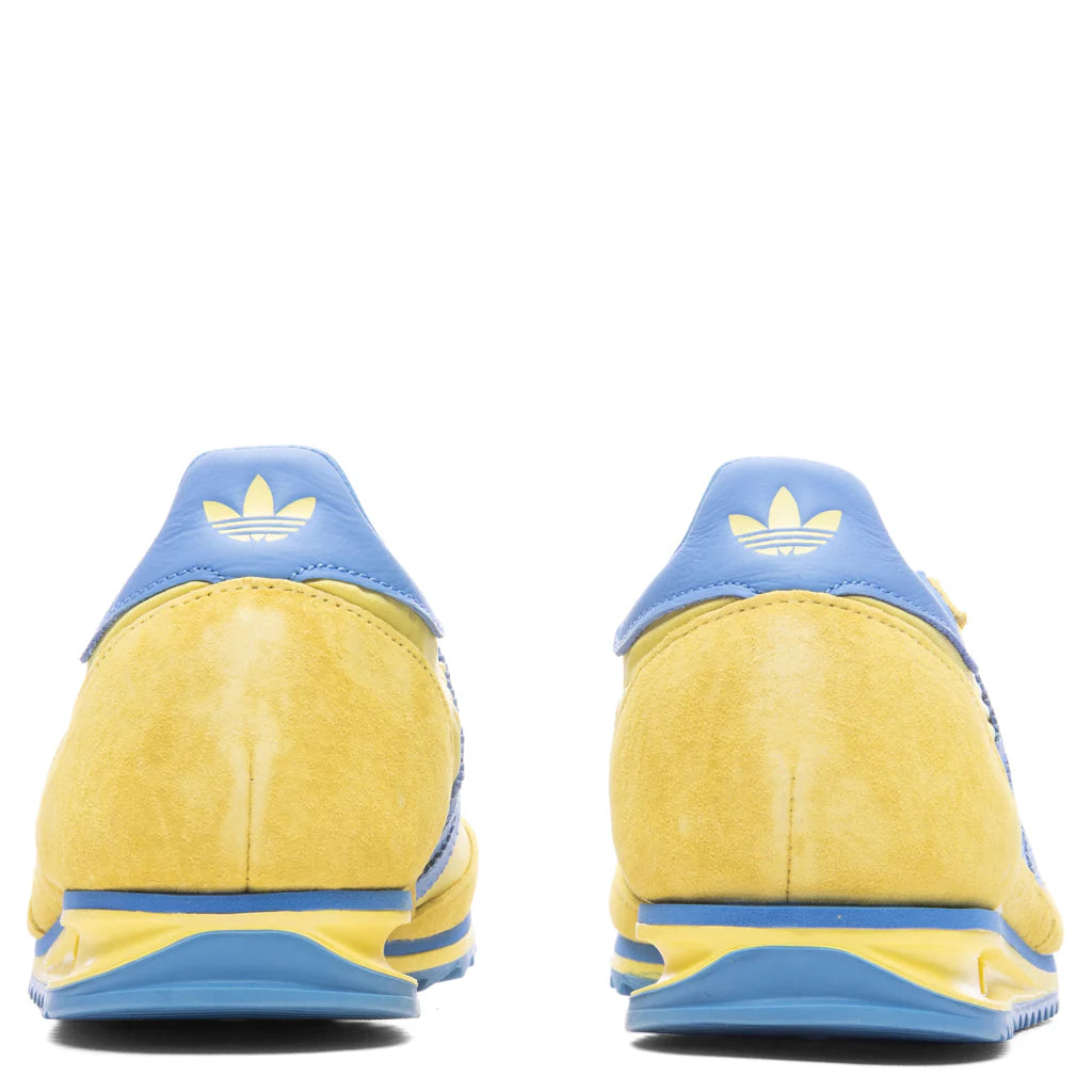 Adidas x Sporty Rich SL72 Womens Light Yellow Real Blue White