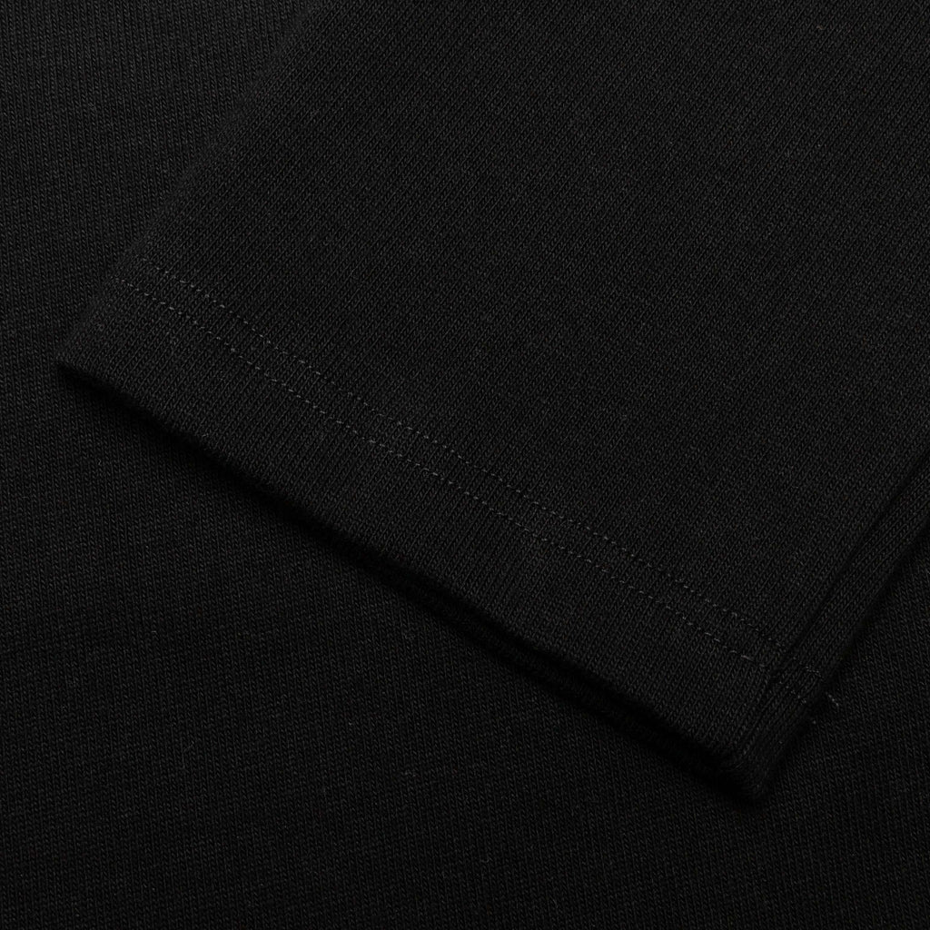 Oversized Logo L S T Shirt Black