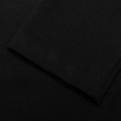Oversized Logo L S T Shirt Black