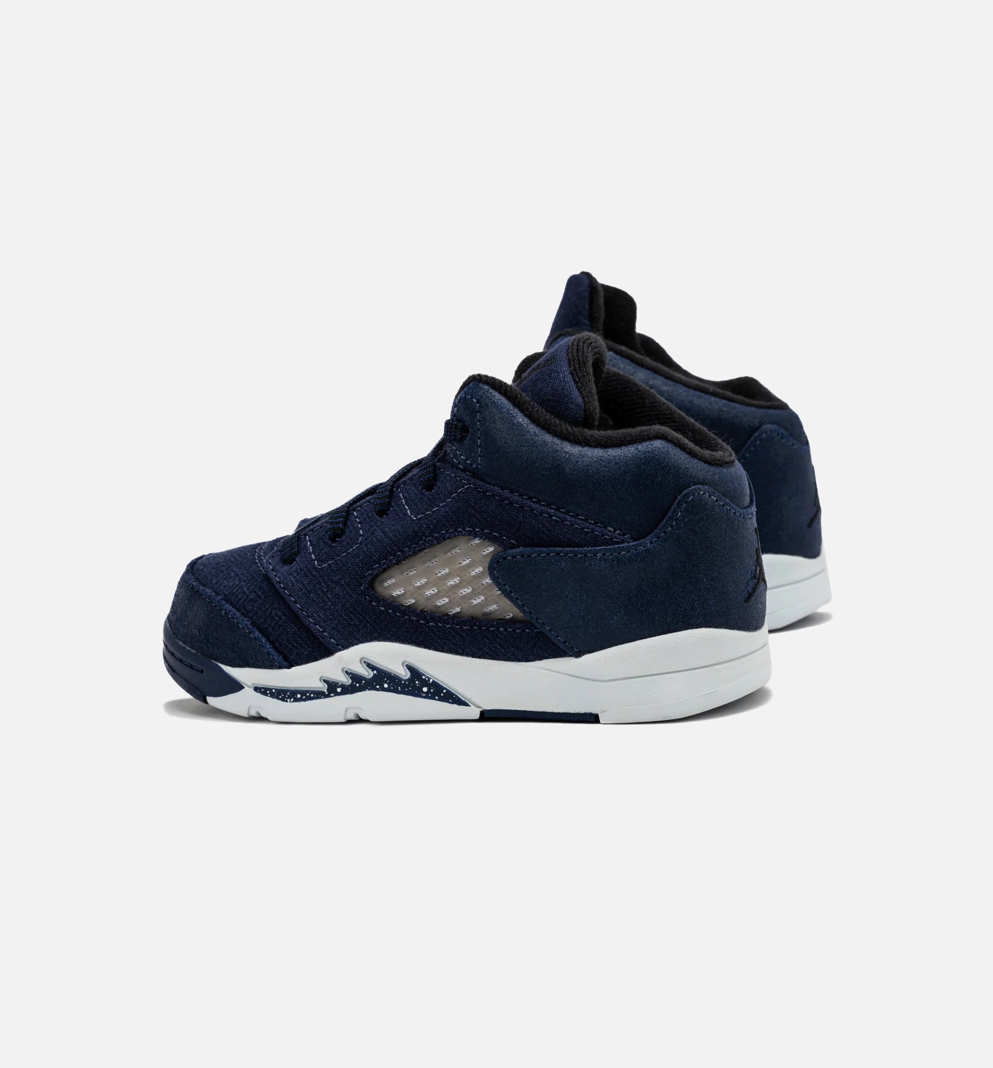 Air Jordan 5 Retro Midnight Navy Infant Toddler Lifestyle Shoe Midnight Navy Black Football Grey