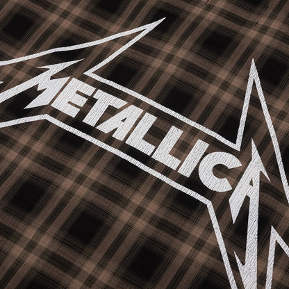 Metallica L S Shirt Tobacco