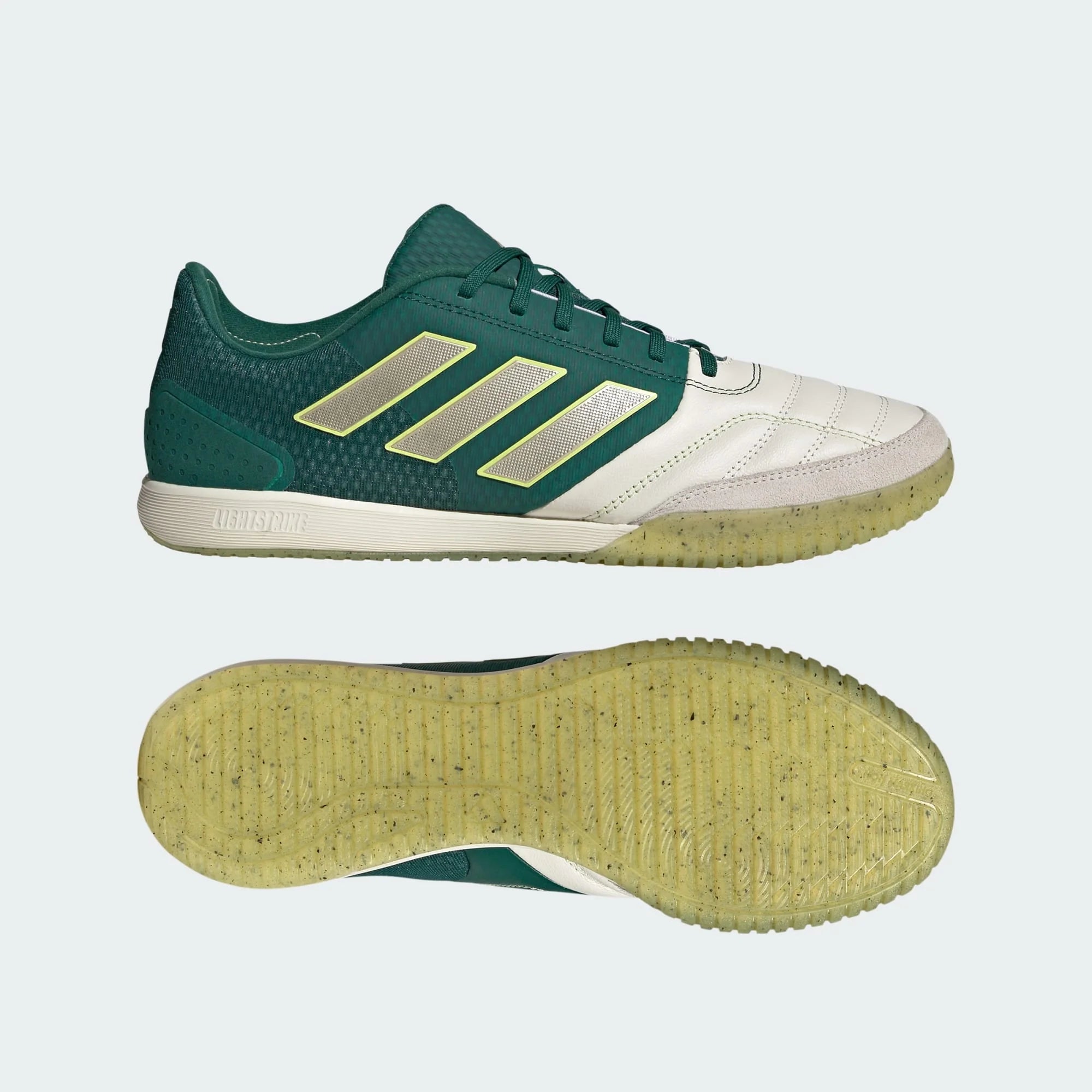 adidas Top Sala Competition Indoor Boots White Green Pulse Lime