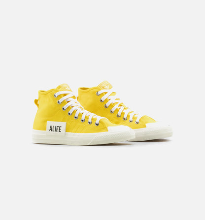 Nizza Hi Alife Mens Lifestyle Shoe Yellow White Black