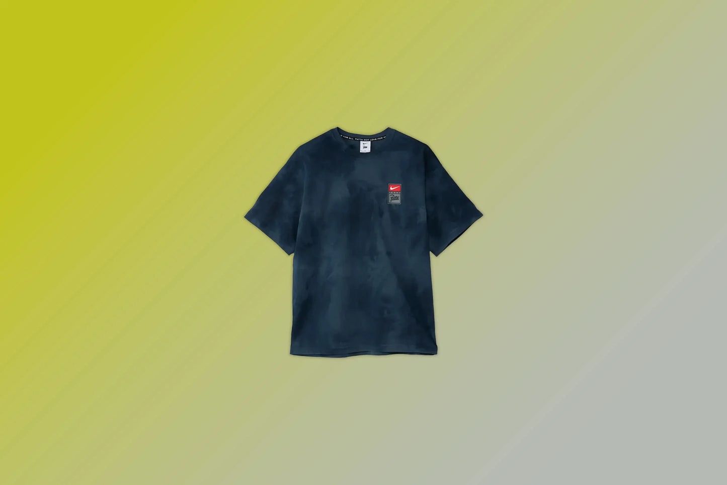Nike x Patta T Shirt Squadron Blue Deep Ocean Dark Obsidian