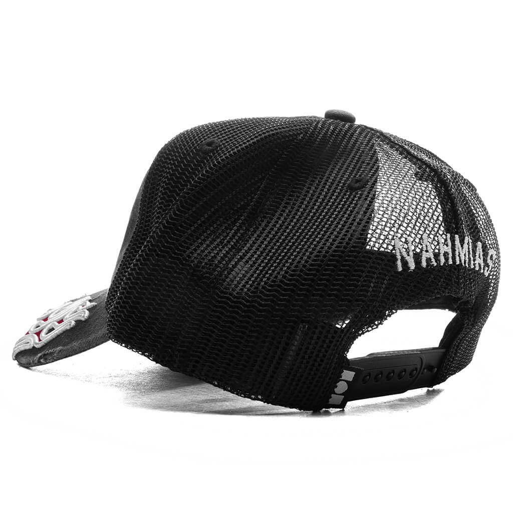 SLR Flame Hat Aged Black