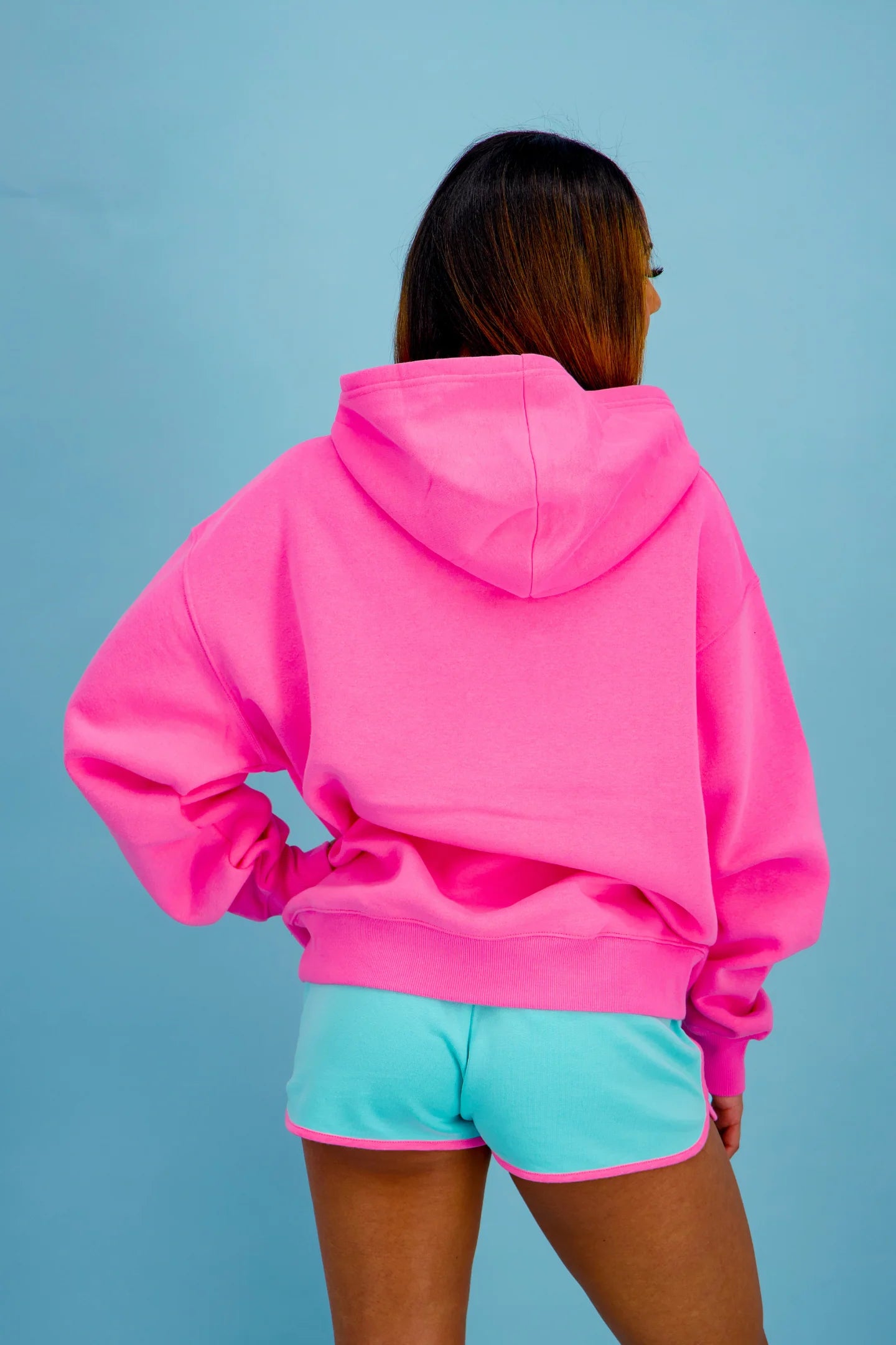 NDA Pink Blitz Chenille Hoodie
