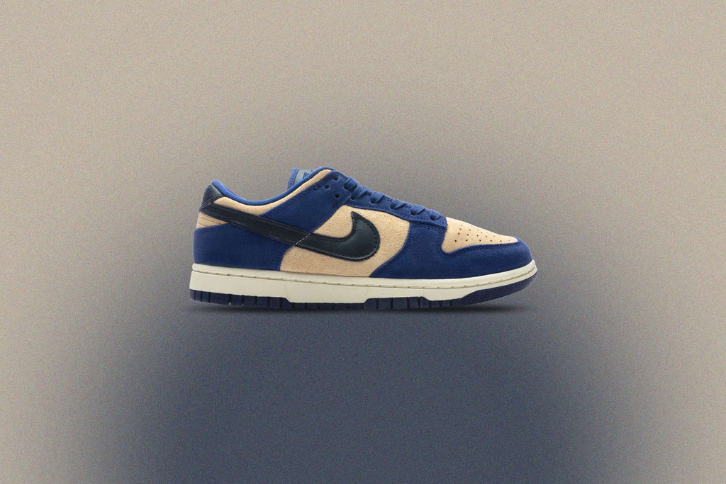 Womens Dunk Low LX Deep Royal Blue Dark Obsidian Sesame