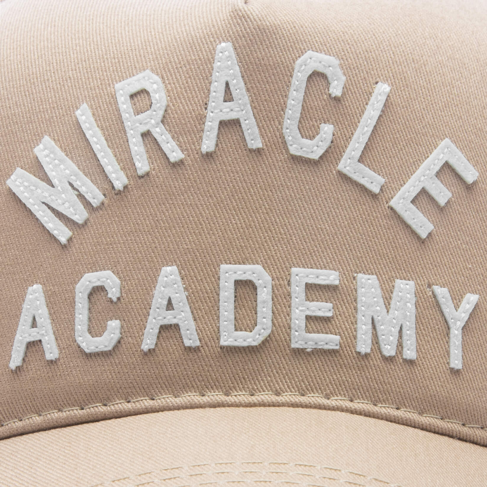 Miracle Academy Trucker Hat Sand