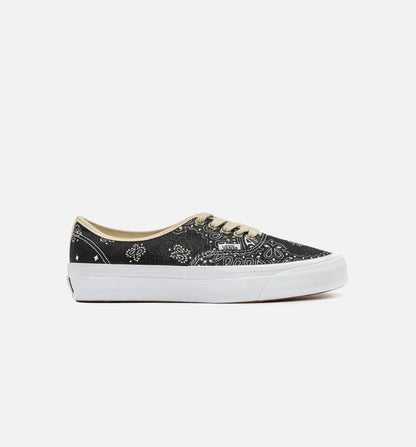 Authentic 44 LX Faded Paisley Mens Lifestyle Shoe Black White